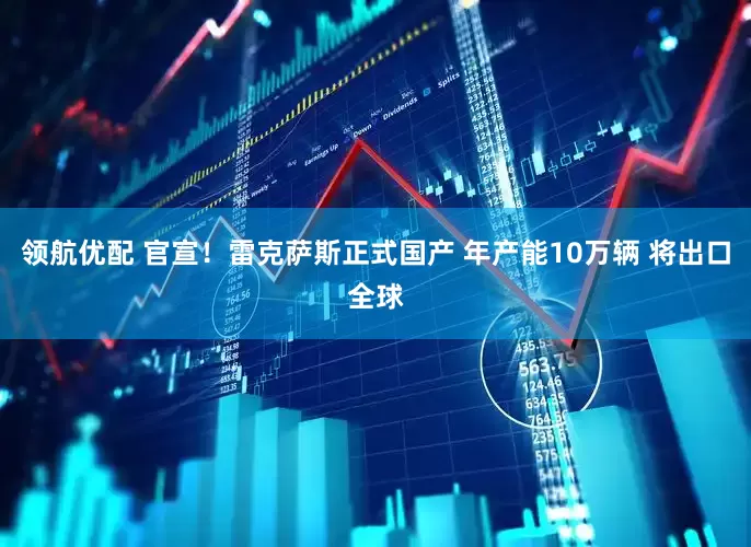 领航优配 官宣！雷克萨斯正式国产 年产能10万辆 将出口全球